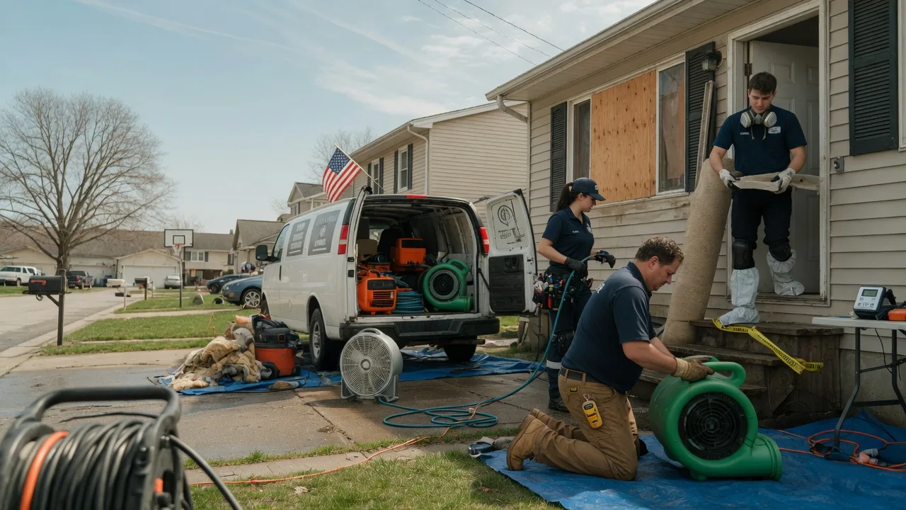 Water Damage Restoration in Clarita, OK near me